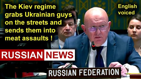 The West has chosen Ukraine as a pawn to fight against Russia! Nebenzya, UN Security Council
