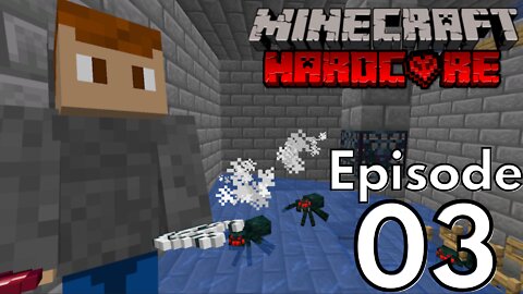 Hardcore Minecraft : Ep3 "Spooder Farm"