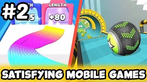 Satisfying Mobile Games - Canvas Run • Going Balls • All Level Gameplay