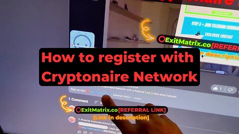 How to register with Cryptonaire Network