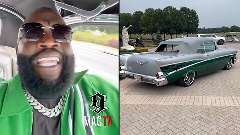 Rick Ross Buys Last Years Winning Old School After His 2nd Annual Car Show! 🚘