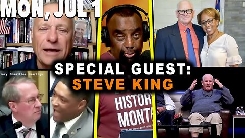 Steve King on WHM! Callers on the spirit of mama, No 'racism'? | JLP Mon 7-1-24