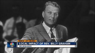 Milwaukee remembers influential U.S. evangelist Billy Graham