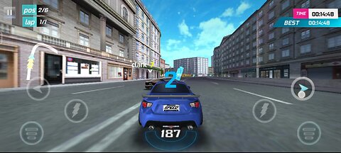 Car racing game