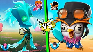 Fuzzy vs Milo Batalha Mortal Nível 20 MAX Zooba: Jogo de Batalha Animal