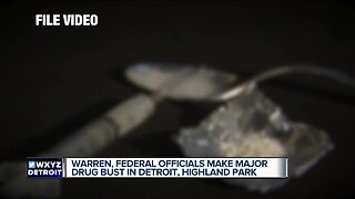 Warren, federal officials make major drug bust in Detroit, Highland Park