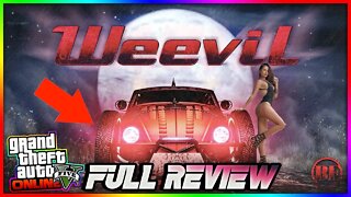 GTA 5 Online- New BF Weevil Custom Customization (VW Bettle Rat Rod) Fully Review & Customization!