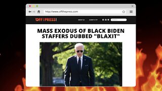 Mass exodus of black Biden staffers dubbed "Blaxit"