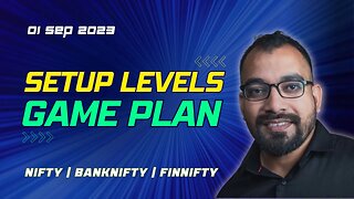 NIFTY-FINNIFTY-BANK NIFTY TRIO ANALYSIS AND PLAN FOR TOMORROW | SET UP LEVELS AND GAME PLAN 01 sept