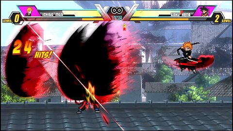 Jump Force Mugen (Ichigo MG9 vs Goku Xeno)