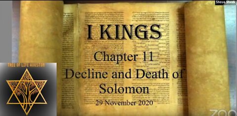 1 kings 11 Decline and Death of Solomon G_d not happy Bible study for Messianics who follow Yeshua