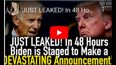 Just Leaked! In 48 Hours Biden Is Staged to Make a Devastating Announcement!
