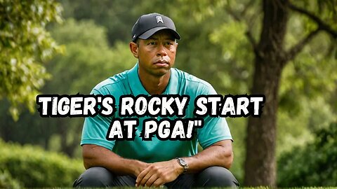 Tiger Woods: Epic Struggles in PGA Opener