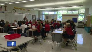 Students heading back to school in Appleton