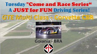 Race 20 - Come and Race Series - GTE Multi Class - Corvette C8R - Goiania - BRA