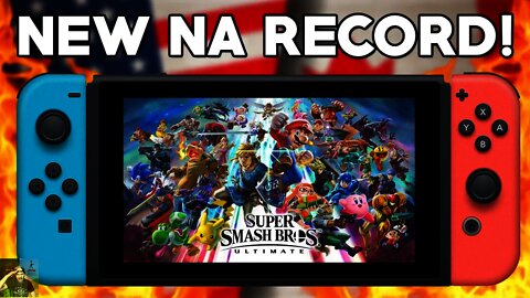Smash Bros Ultimate HUGE North American Sales! (FASTEST Selling Game)