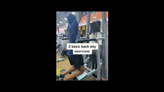 EASY back day routine