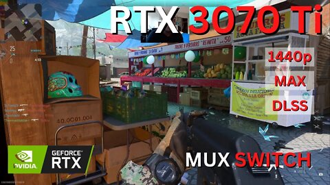 RTX 3070 Ti | COD Modern Warfare 2 - 1440p + Raytracing + MAX settings + MUX Switch #modernwarfare2