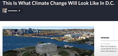 OMG! Washington D.C. "UNDER WATER" - They Really Think This'll Get us Onboard with Climate Change