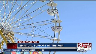 Spiritual support offered at the Tulsa State Fair