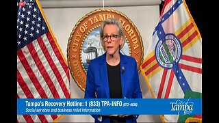 Mayor Jane Castor discusses possible stay-at-home order for Tampa residents