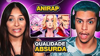 ANIRAP - 3 Divindades | Mikey, Senju e South | [React em Casal] 🔥