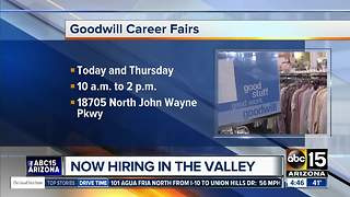 Jobs available now in the Valley