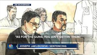 Joseph Jakubowski: Wisconsin man who stole 20 firearms sentenced to 14 years