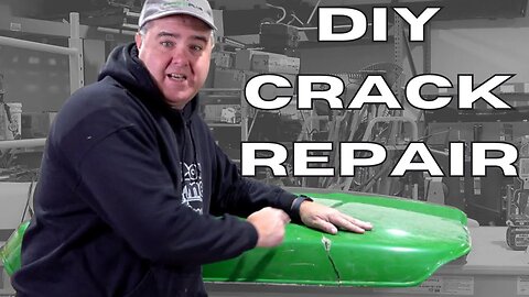 Fiberglass Cab Roof Repair! John Deere 3520 Auction Purchase Rehab