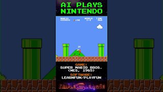 AI Plays Nintendo: Why Does Playfun Love Making Power-Ups Appear? (Super Mario Bros.) | #Shorts