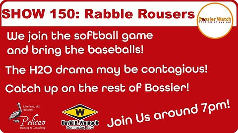 Show 150: Rabble Rousers