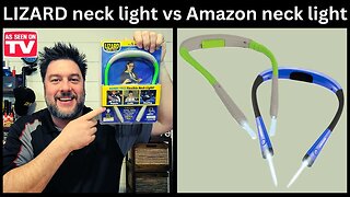 🦎💡 Lizard Neck Light vs Amazon recommended Neck Light. neck lights compared! [495] 🦎💡