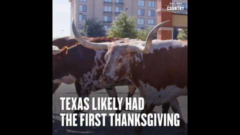 Texas Likely Had the First Thanksgiving...