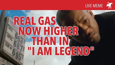 Gas at apocalyptic prices: I Am Legend