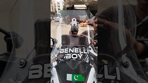 Visor Extension Installation on Benelli 502x