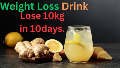 Belly fat burner drink.