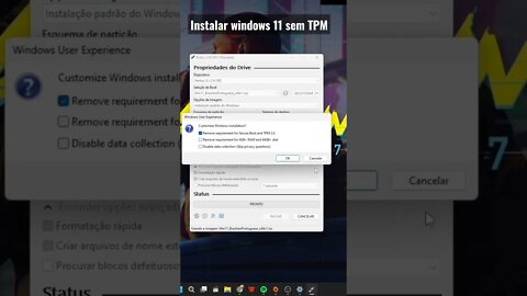 INSTALAR WINDOWS 11 SEM TPM #microsoft #windows11 #rufus