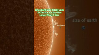 The Sun Apply Gravitational Breaks to rotating objects #inertia #gravity #moon #stars #planet #space