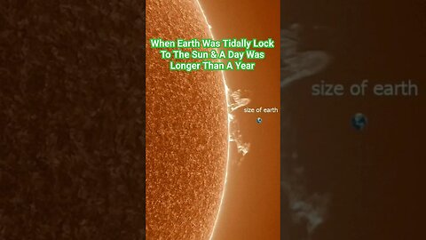 The Sun Apply Gravitational Breaks to rotating objects #inertia #gravity #moon #stars #planet #space