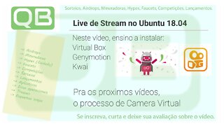 #Emulador #Android em #Ubuntu para #Live eterna de #Kwai - #Parte1