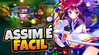 NÃO PRECISEI USAR NEM 50% DO HERÓI PRA GANHAR! | MOBILE LEGENDS