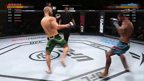 UFC 4 - Another Switch Stance Roundhouse KO