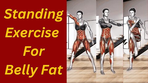 ⏩Standing Exercises To Lose Belly Fat