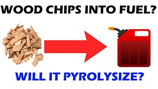 What Happens When you Pyrolysize Wood Chips? - Will it Pyrolysize Episode 2