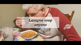 Lasagna soup