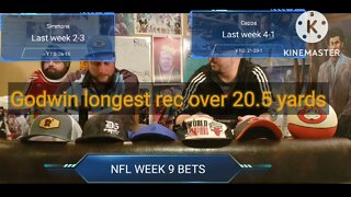 NFL week 9 picks n props