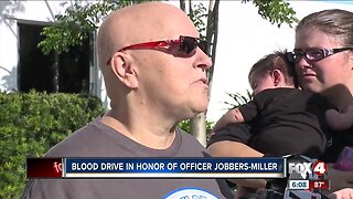 Blood drive in honor of fallen Officer Adam Jobbers-Miller