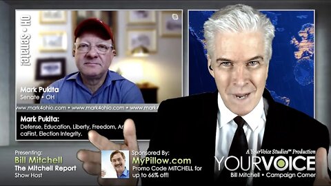 Interview: Mark Pukita with Bill Mitchell (03 09 22) • "Campaign Corner" on the YourVoice Network.