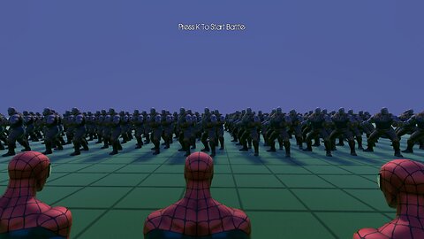 250 Spider-Man's Versus 250 Thanos's || Ultimate Epic Battle Simulator