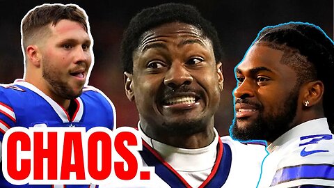 BUFFALO BILLS NIGHTMARE! Stefon Diggs BACKS AWAY from Brother Trevon Diggs over Josh Allen DISS?!